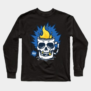 skull glass Long Sleeve T-Shirt